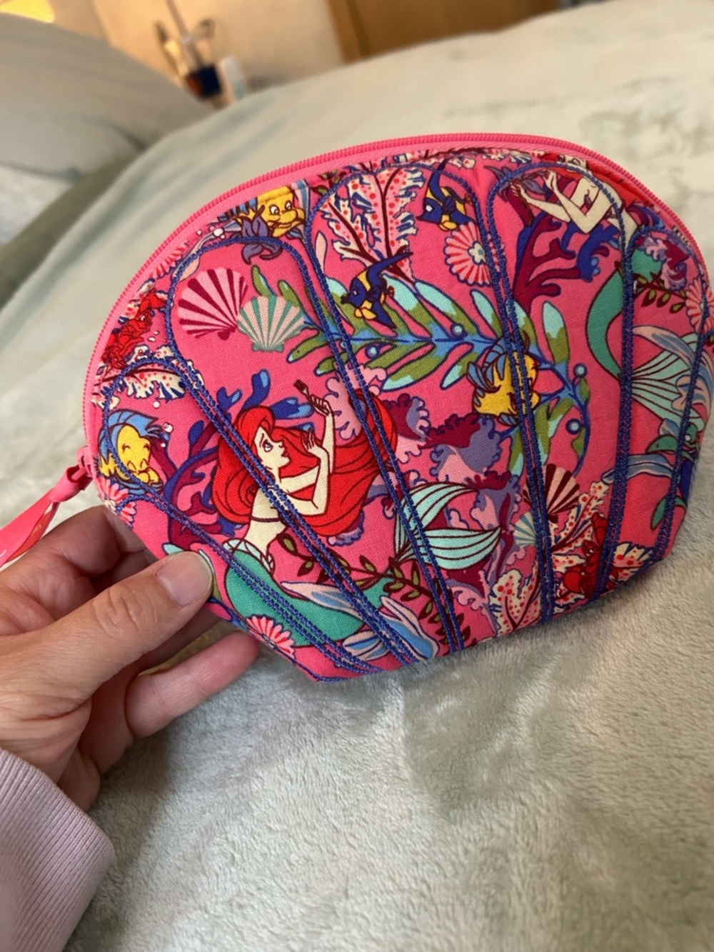 Vera Bradley Ariel Shell Cosmetic